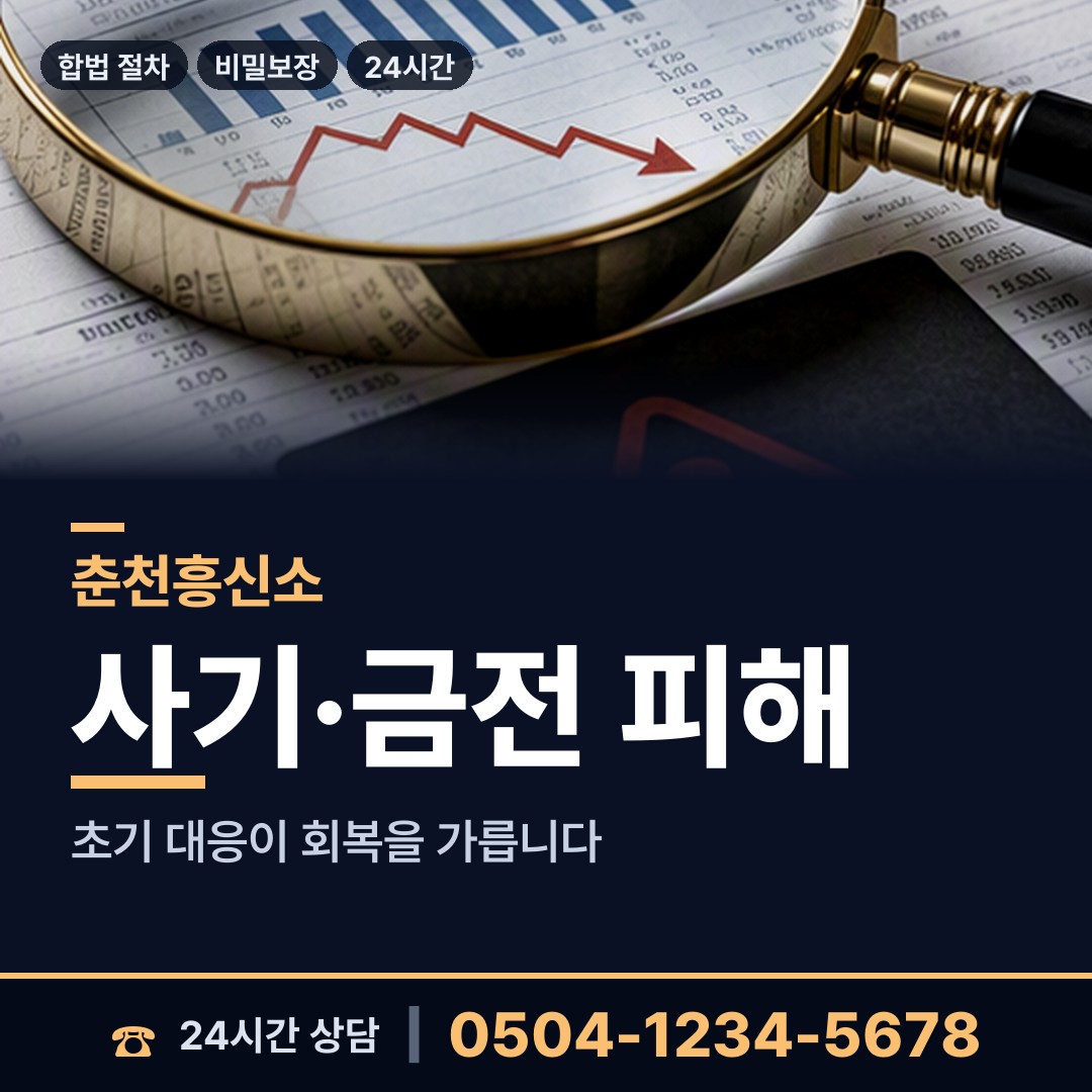춘천 신동면 피해자모임 상담 안내